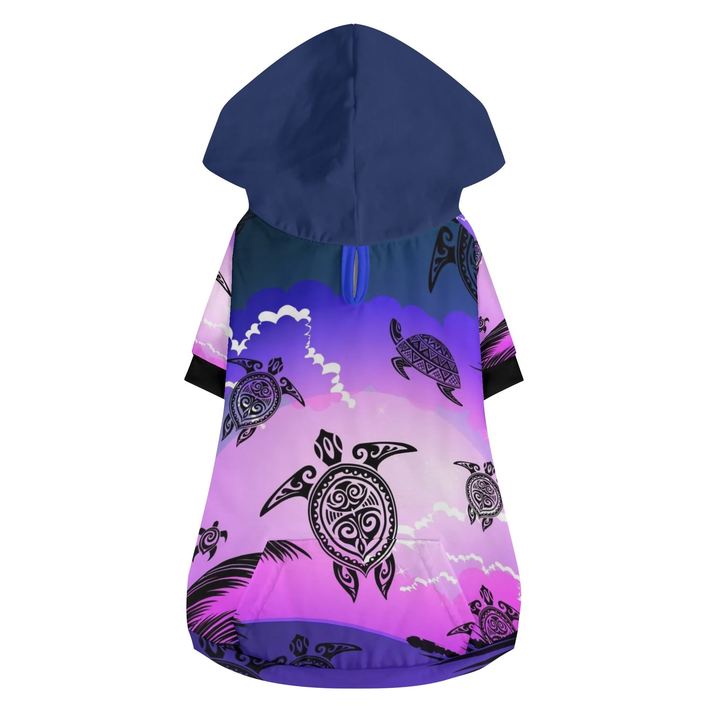 Hoddie with honu the tribal Sea Turtle