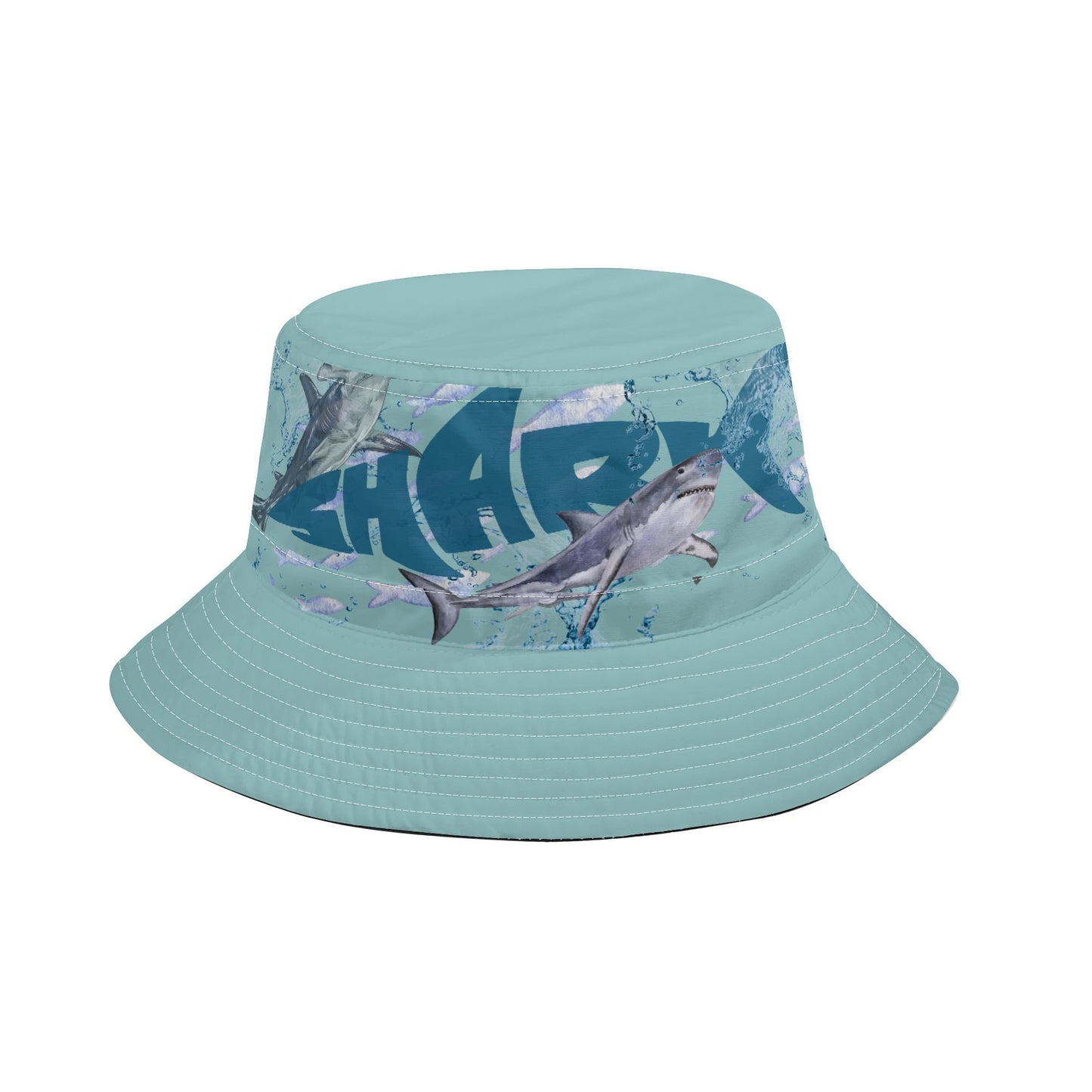 Shark Bucket Hats with Adjustable String