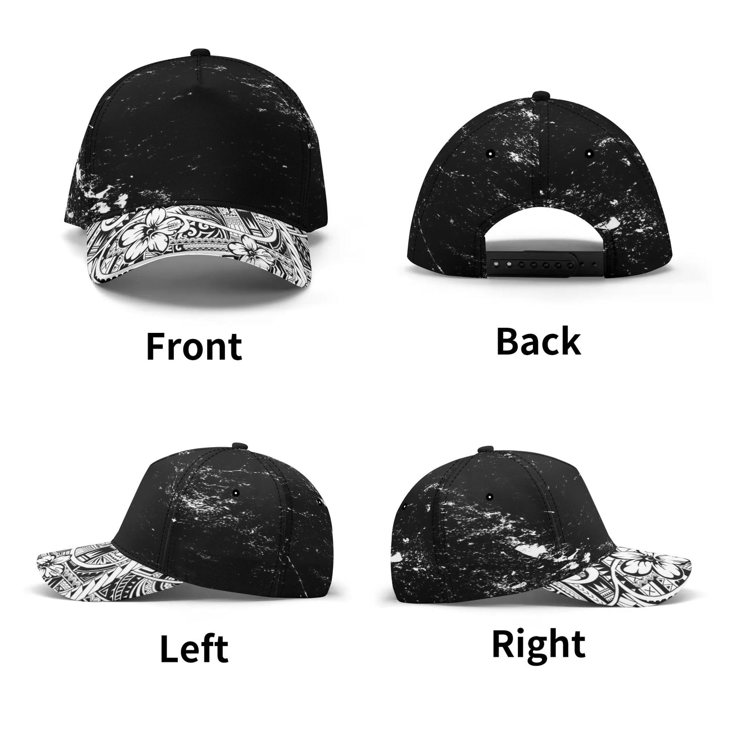 Hawaiian Marble Baseball Cap