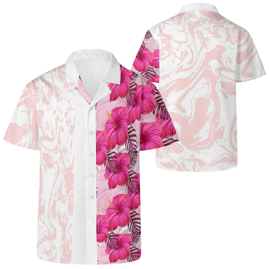 Pink Hawaiian Shirt