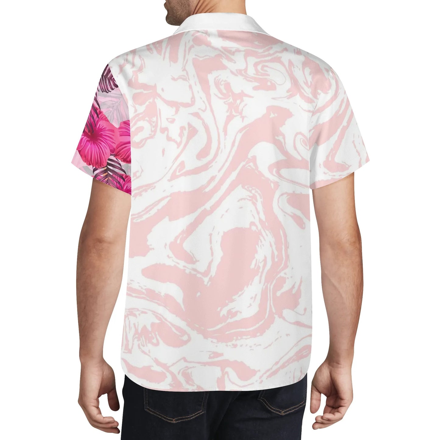 Pink Hawaiian Shirt