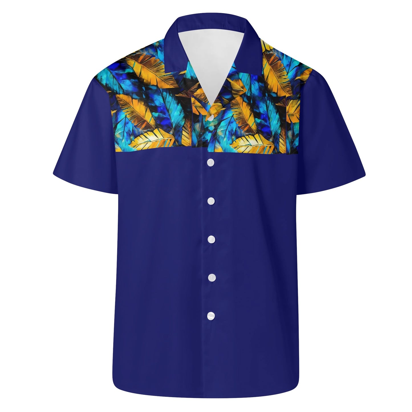 Blue Palms  Casual Hawaiian Shirt