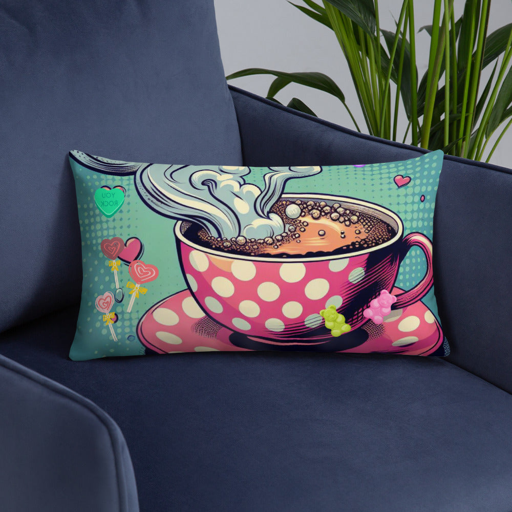 Decor Pillow it's Teatime design