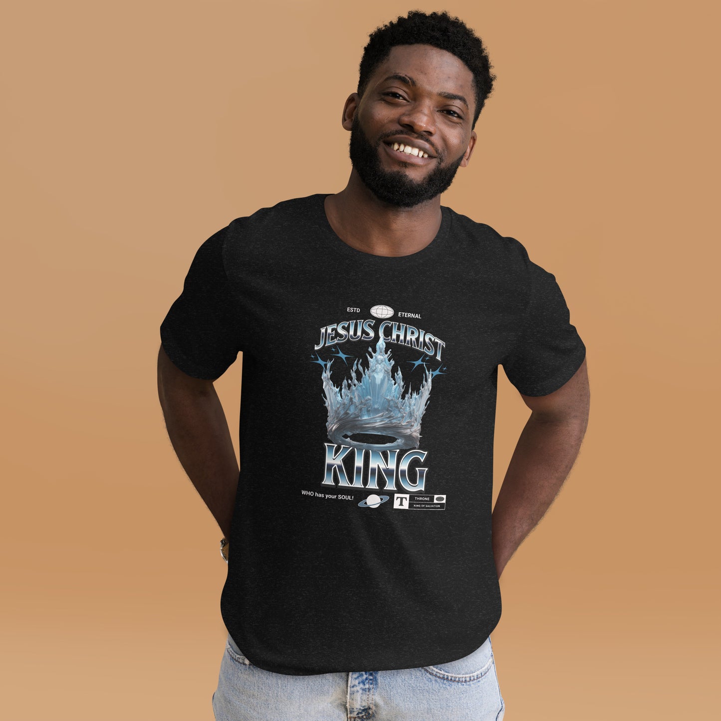 Jesus Christ is King Unisex t-shirt