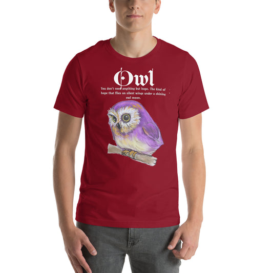 Owl Unisex t-shirt