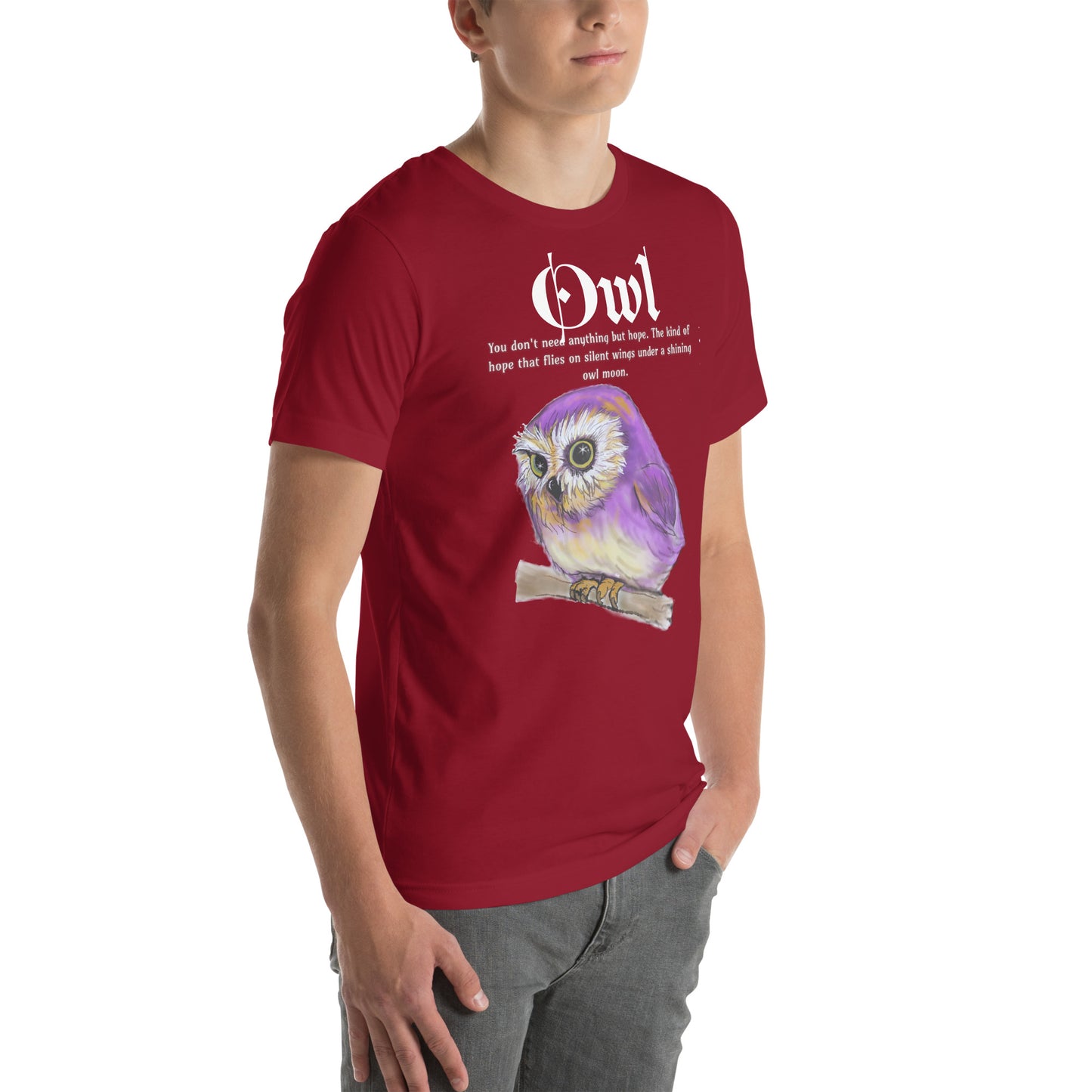 Owl Unisex t-shirt