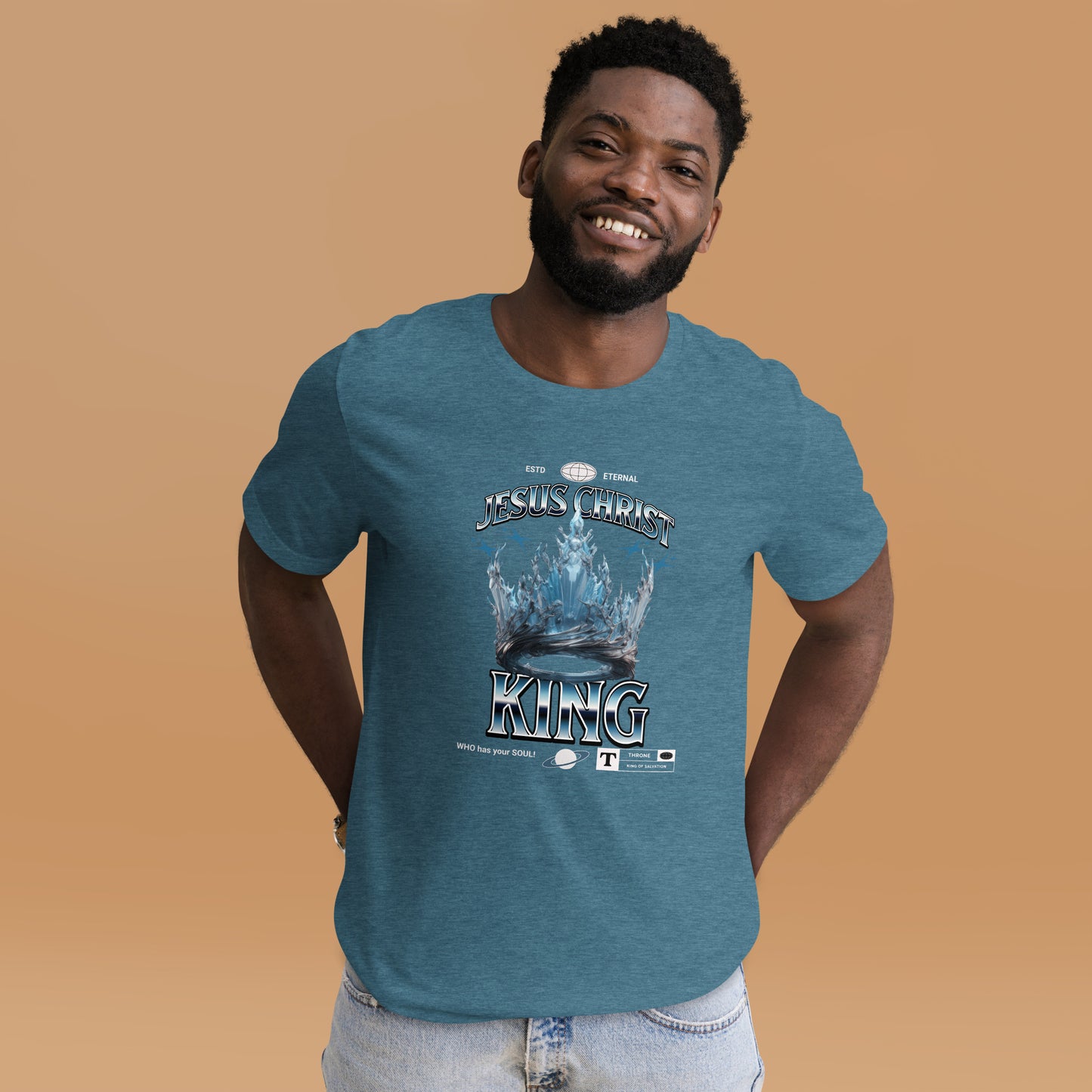 Jesus Christ is King Unisex t-shirt