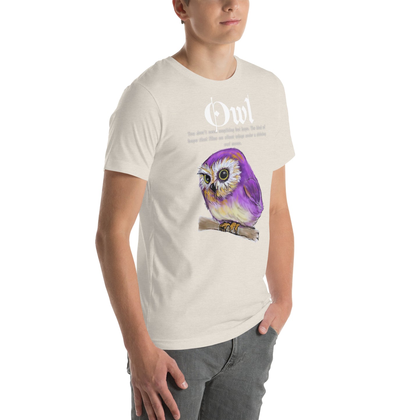 Owl Unisex t-shirt