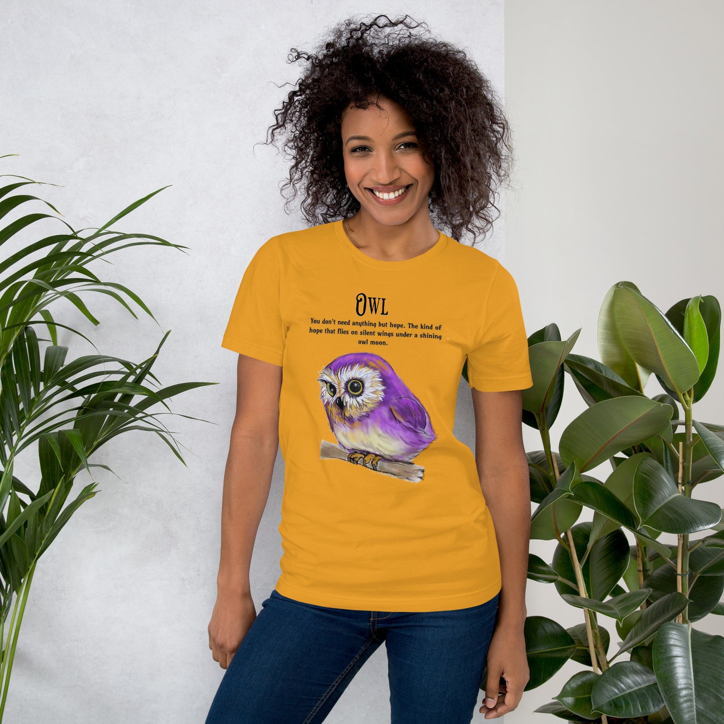 Owl Unisex t-shirt