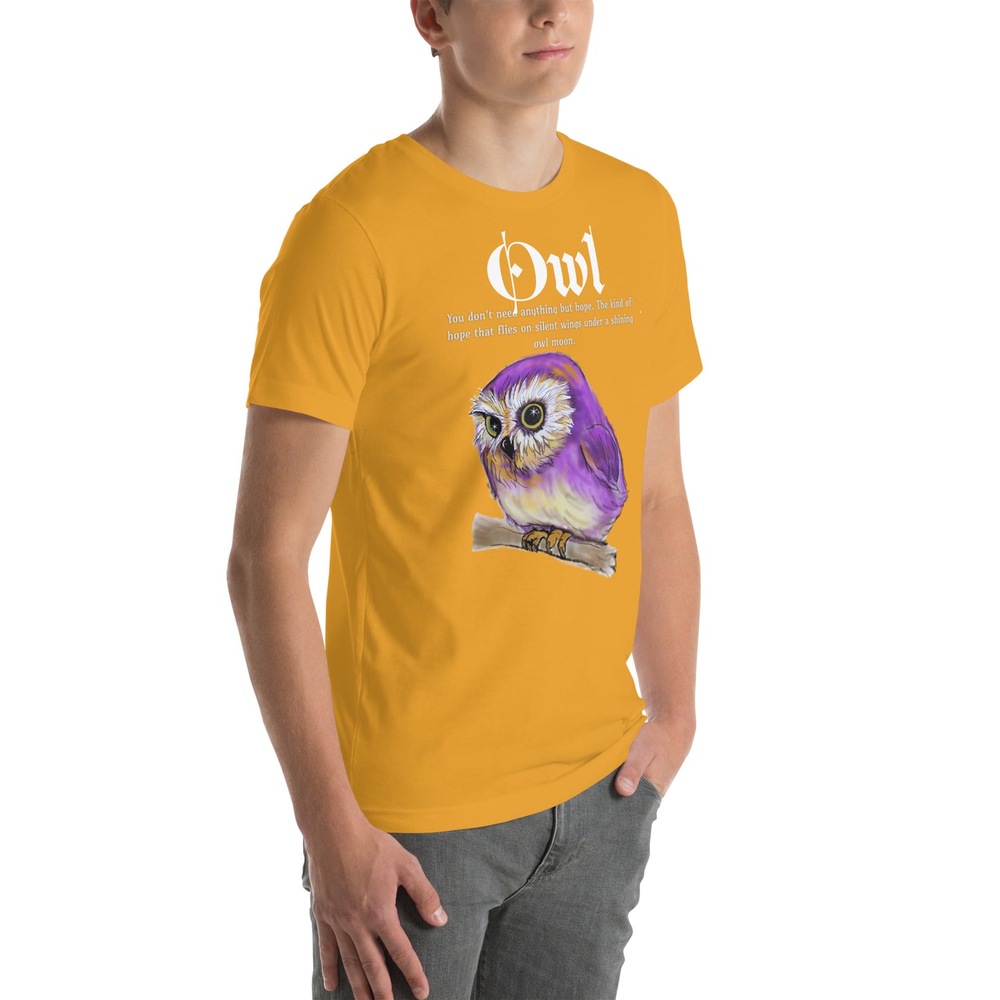 Owl Unisex t-shirt