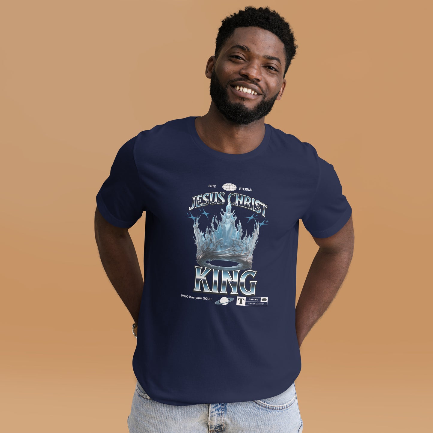 Jesus Christ is King Unisex t-shirt