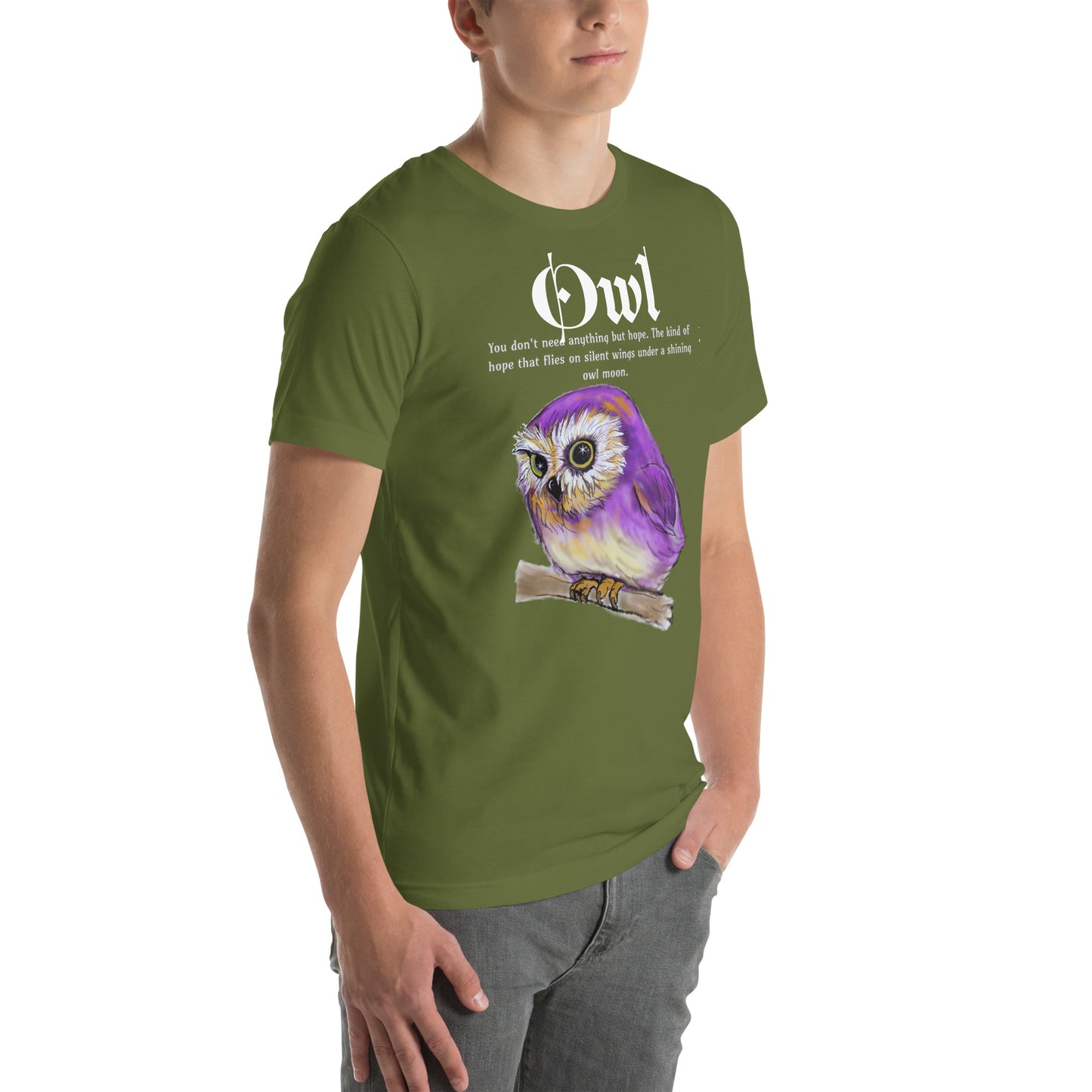 Owl Unisex t-shirt