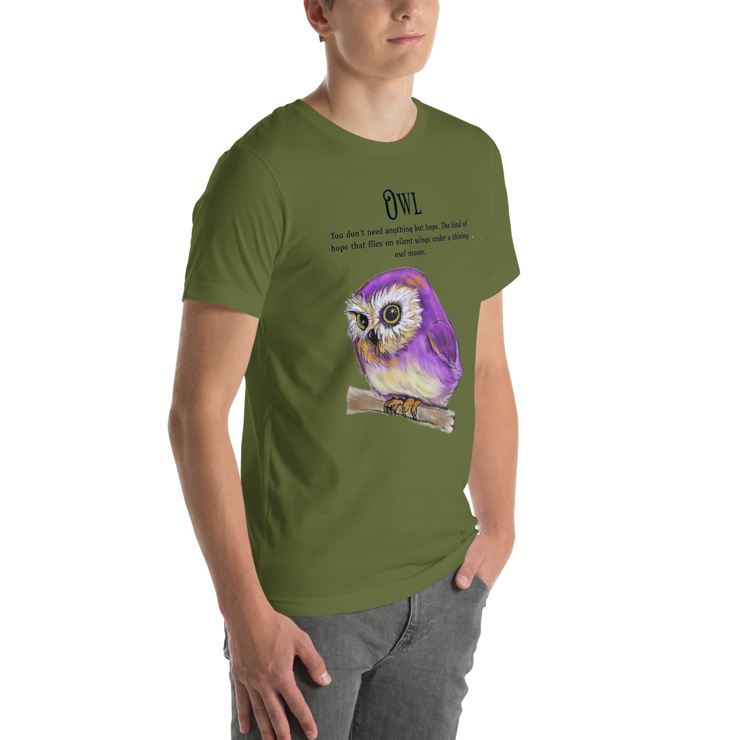 Owl Unisex t-shirt