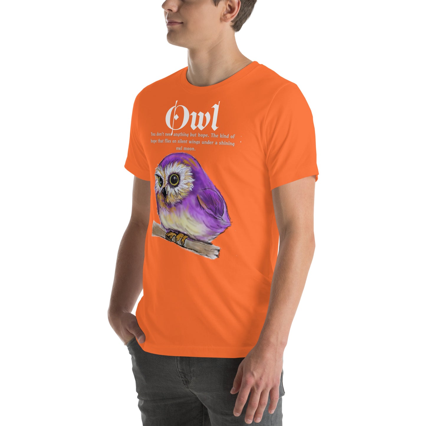 Owl Unisex t-shirt