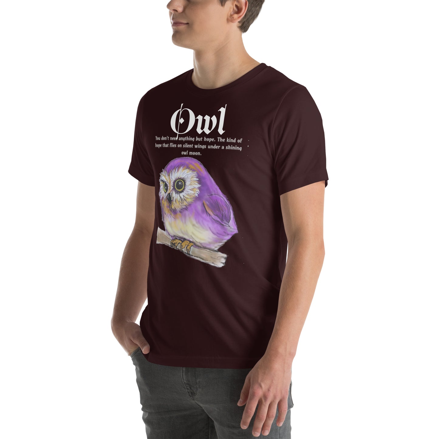 Owl Unisex t-shirt