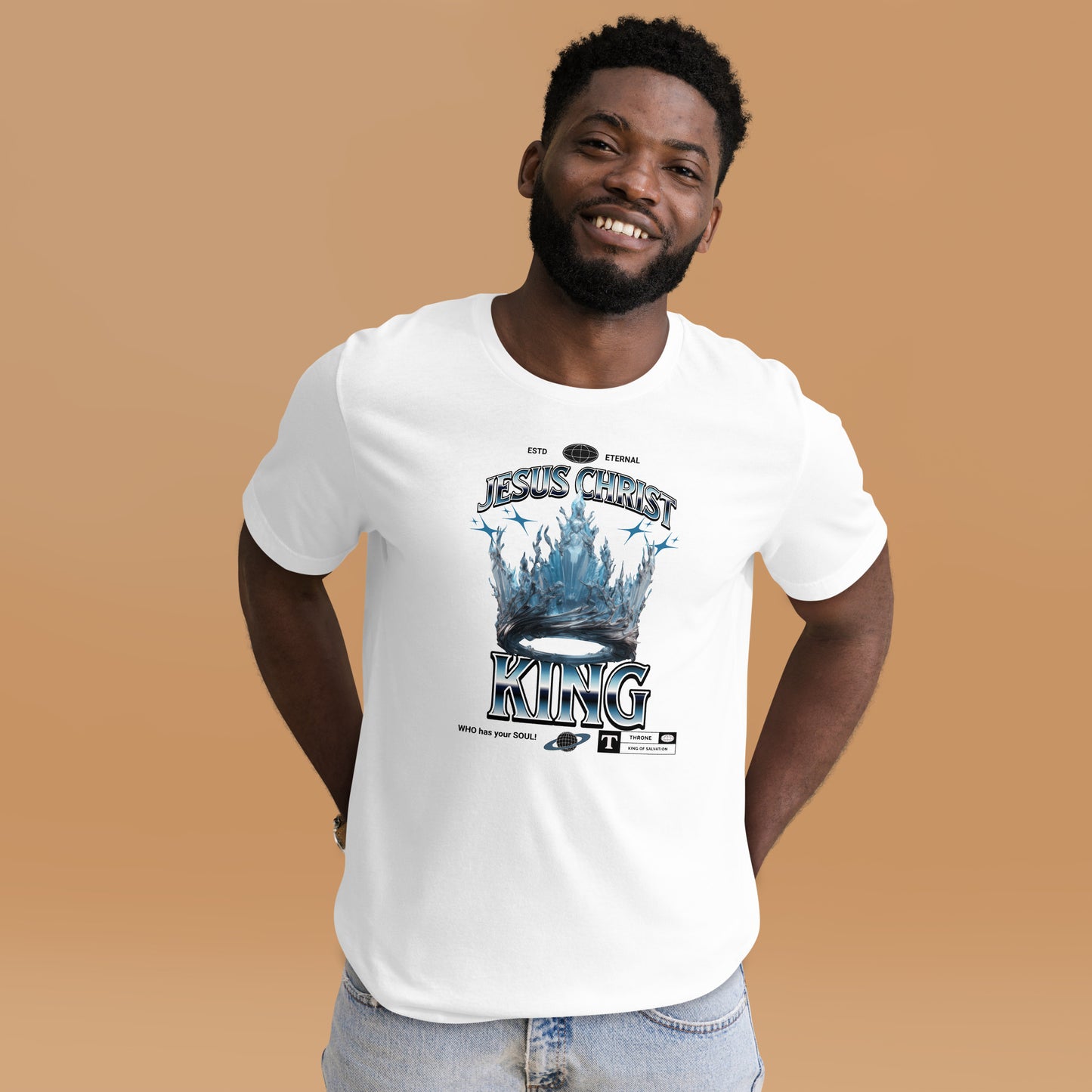 Jesus Christ is King Unisex t-shirt