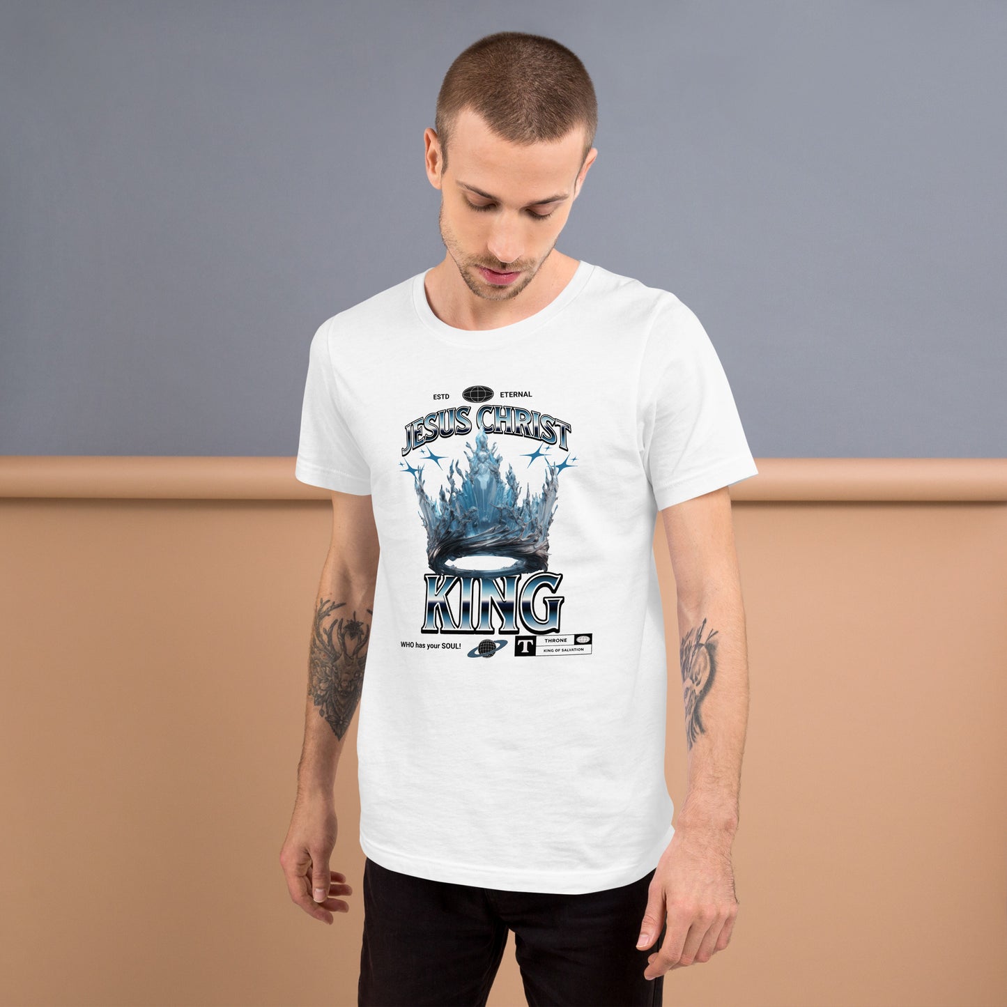 Jesus Christ is King Unisex t-shirt