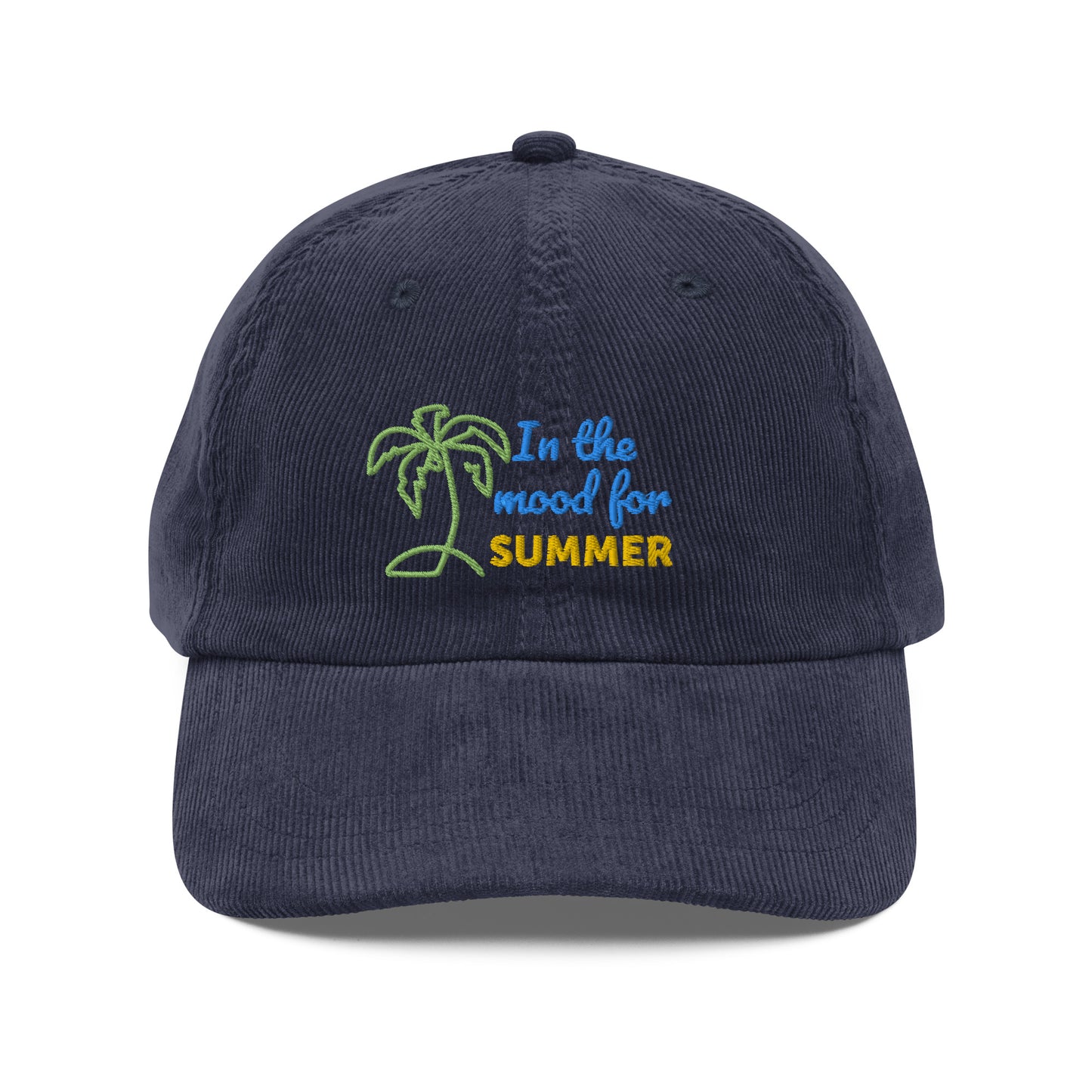 Vintage corduroy cap" I in the Mood for Summer"