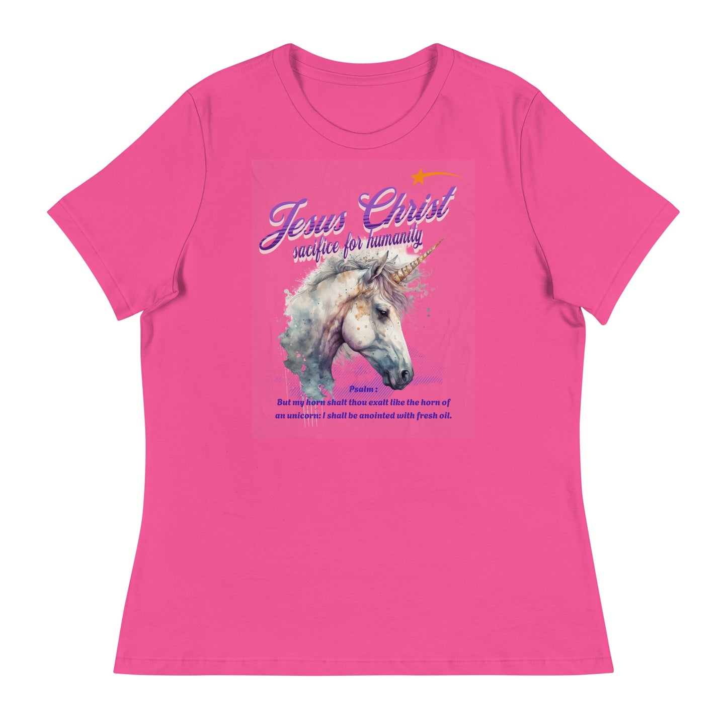 Unicorn the prefect animal Women's Relaxed T-Shirt